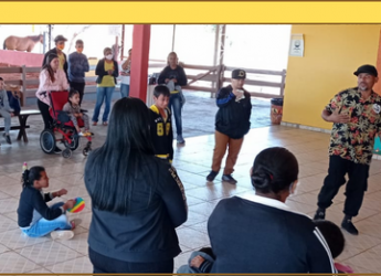 Apresentação de dança Hip Hop - Professor do Projeto 