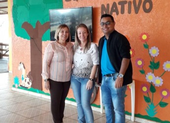 Visita do Conselho Municipal de Alimentação Escolar.