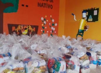 Doações de cestas básicas