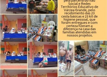Parceria Itaú Social e Rede Territórios Educativos de Várzea Grande!