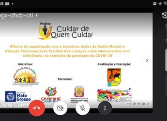 1º Encontro Formativo do projeto “Cuidar de quem cuida”