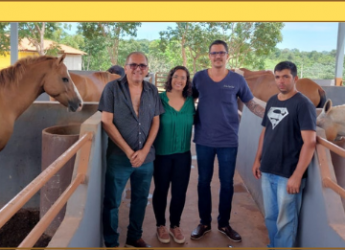 Visita técnica do Dr° Parejas e Dra Marisol